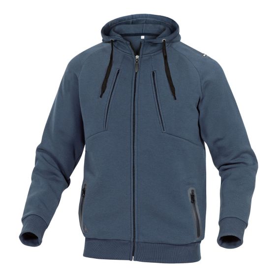 [903-301843-05] DP ANZIO sweater, marineblauw, 65% molton/polyester 35% katoen, maat  L